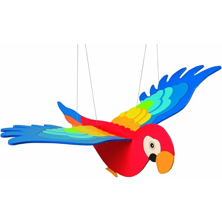 Goki 2089 - Papagei, Schwingtier