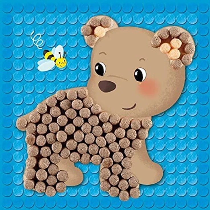 PlayMais® MOSAIC Little Friends Bauspielzeug Set Tiere Katze Hund – Bild 5