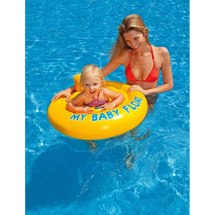 Intex Schwimmhilfe - My Baby Float - Schwimmring mit Sitz - Ø 70 cm - für 6-12 Monate – Bild 6