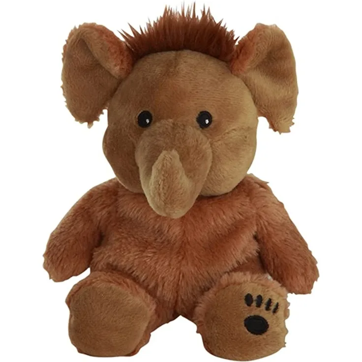 Habibi Plush Wärmetier MIDI Elefant braun