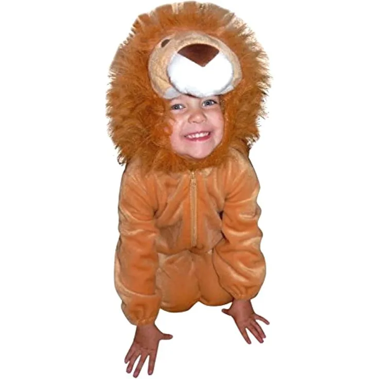 Seruna Löwen-Kostüm, F57 Gr. 110-116, für Kinder, Löwe Tier-Kostüme für Fasching Karneval Fasnacht, Kleinkinder-Karnevalskostüme, Kinder-Faschingskostüme, Geburtstags-Geschenk Weihnachts-Geschenk