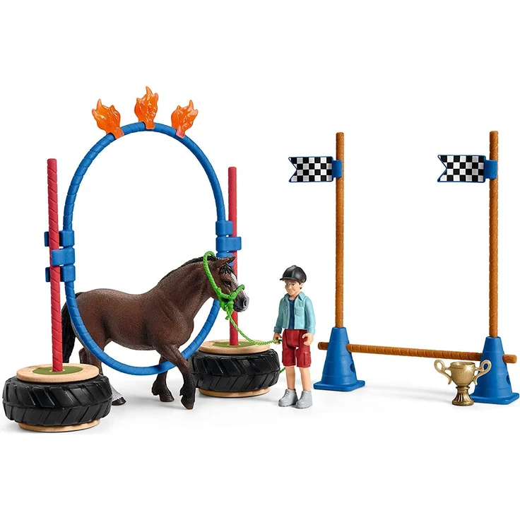schleich® Farm World 42482 Pony Agility Rennen – Bild 1