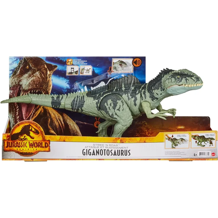Mattel GYC94 Jurassic World Strike N' Roar Giganotosaurus