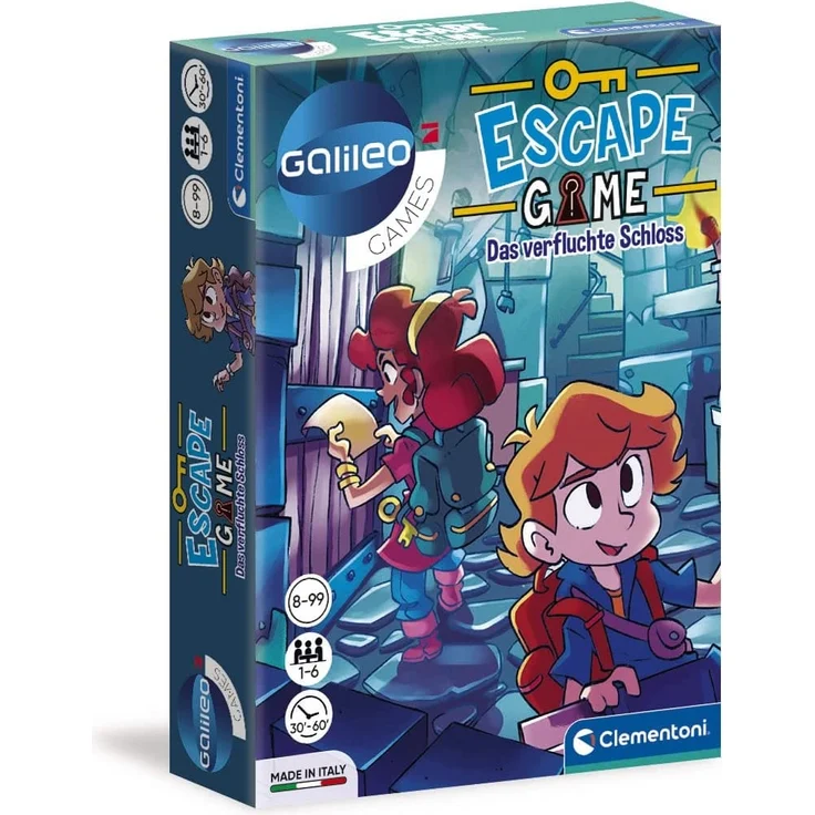 Clementoni Galileo Escape Game - Das verfluchte Schloss – Bild 1