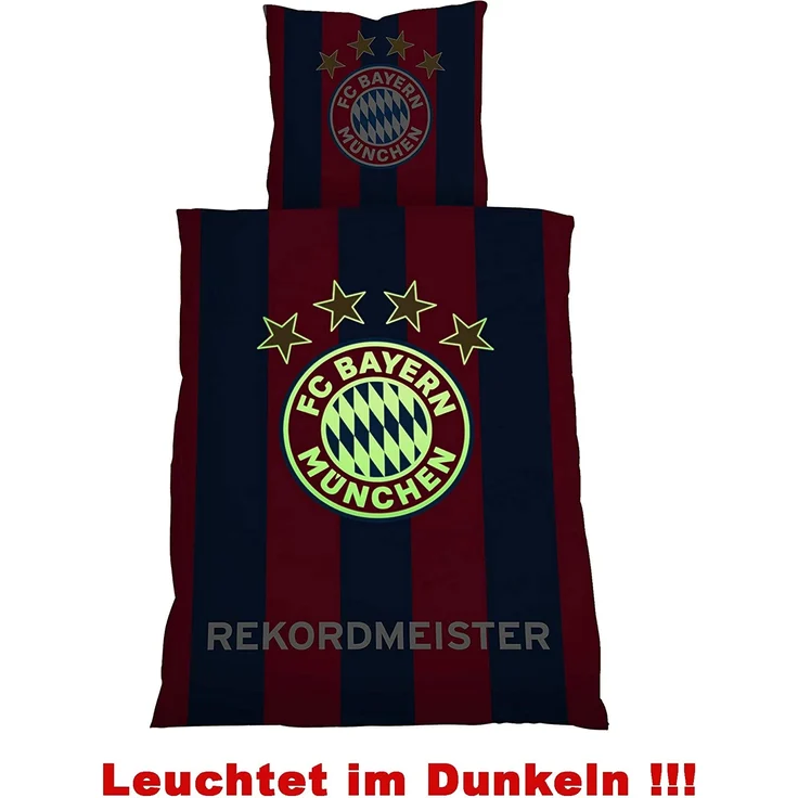 Renforce FC Bayern München Wende-Bettwäsche 'REKORDMEISTER' – Bild 3