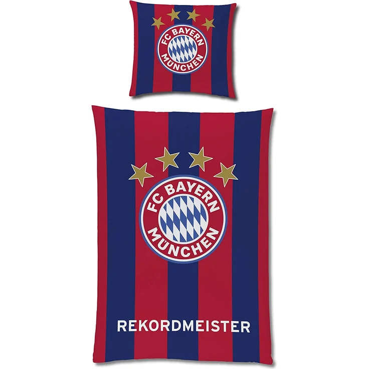 Renforce FC Bayern München Wende-Bettwäsche 'REKORDMEISTER' – Bild 2