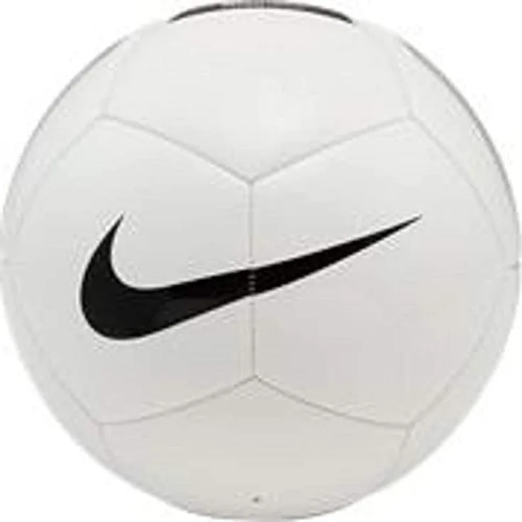 Nike Unisex-Adult Pitch Team Soccer Ball, White-Black, 5