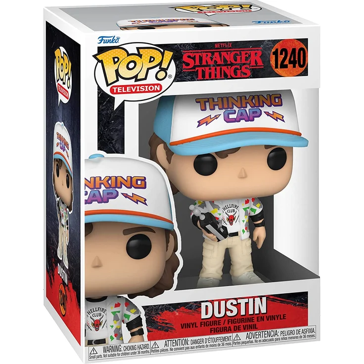 Stranger Things - Dustin 1240 - Funko Pop! - Vinyl Figur - Preisvergleich – Bild 2