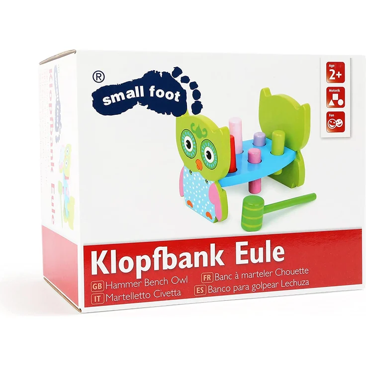 Small Foot 5844 Klopfbank Eule – Bild 3