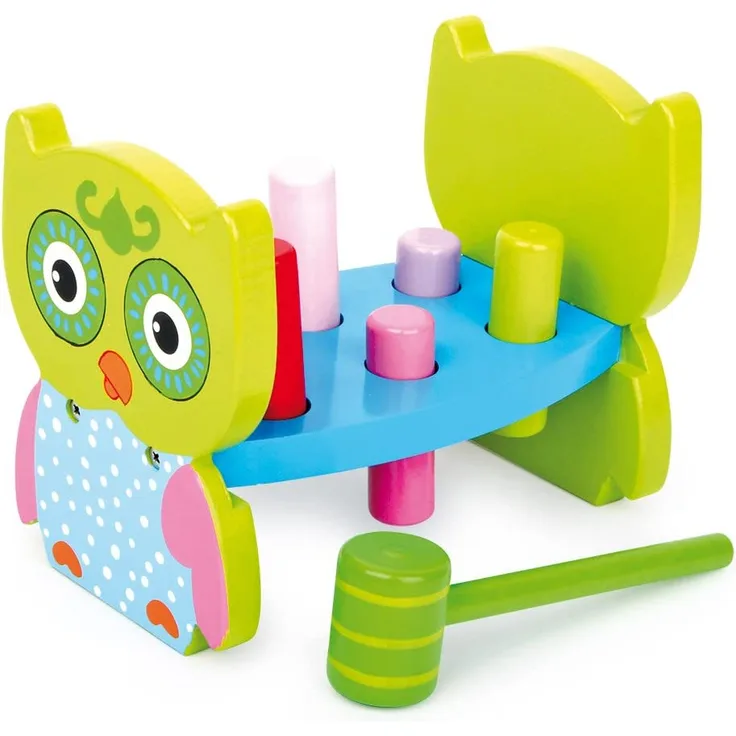 Small Foot 5844 Klopfbank Eule