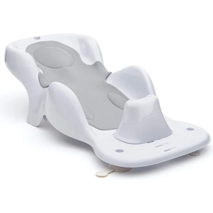 Tigex Collexion Babyliege für Badewanne, Perlgrau