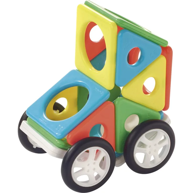 Millennium - Magnets Bau Set Fahrzeug 22 Teile Magnetbausteine - Kreativ-Set, Magnetbaukasten