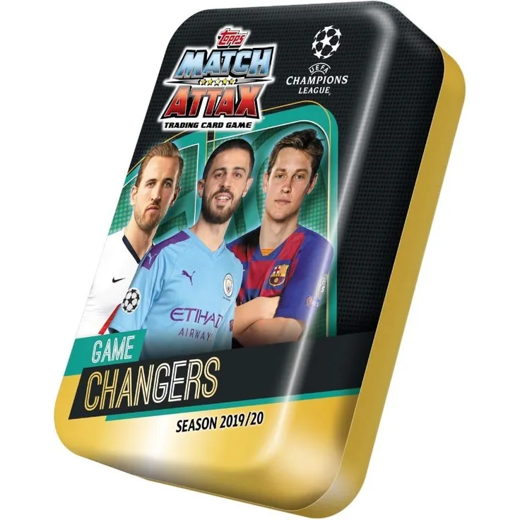 Topps Champions League 2019/20 - Trading Cards - 1 Tin Box (zufällige Auswahl) - Deutsch