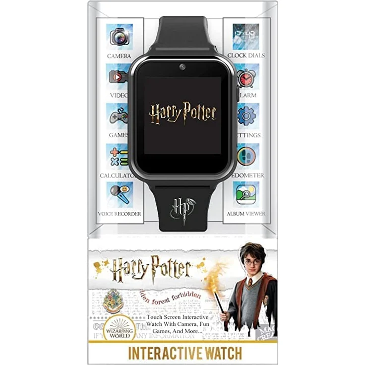 Accutime Kinder Smart Watch Harry Potter (schwarz): Selfie Kamera, Foto & Video, Stoppuhr, 6 Spiele, 3 Hintergründe, 10 – Bild 7