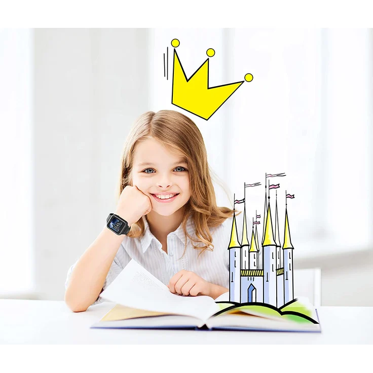 Accutime Kinder Smart Watch Harry Potter (schwarz): Selfie Kamera, Foto & Video, Stoppuhr, 6 Spiele, 3 Hintergründe, 10 – Bild 5