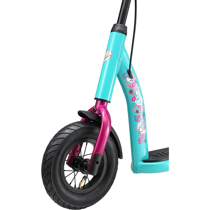 Star Scooter '10 Zoll New Gen', ab 5 Jahren, höhenverstellbar bis 77 cm, mit Handbremse, mint – Bild 5