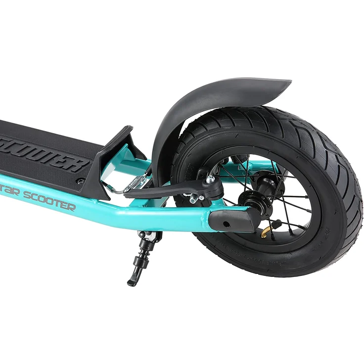 Star Scooter '10 Zoll New Gen', ab 5 Jahren, höhenverstellbar bis 77 cm, mit Handbremse, mint – Bild 4
