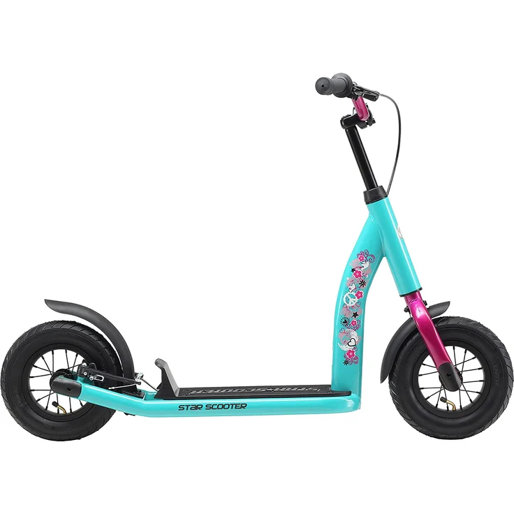 Star Scooter '10 Zoll New Gen', ab 5 Jahren, höhenverstellbar bis 77 cm, mit Handbremse, mint – Bild 2