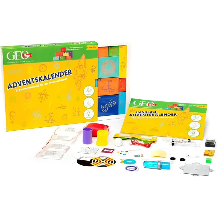 Franzis GEOlino Adventskalender mit 24 Experimenten aus Chemie, Biologie und Physik – Bild 3