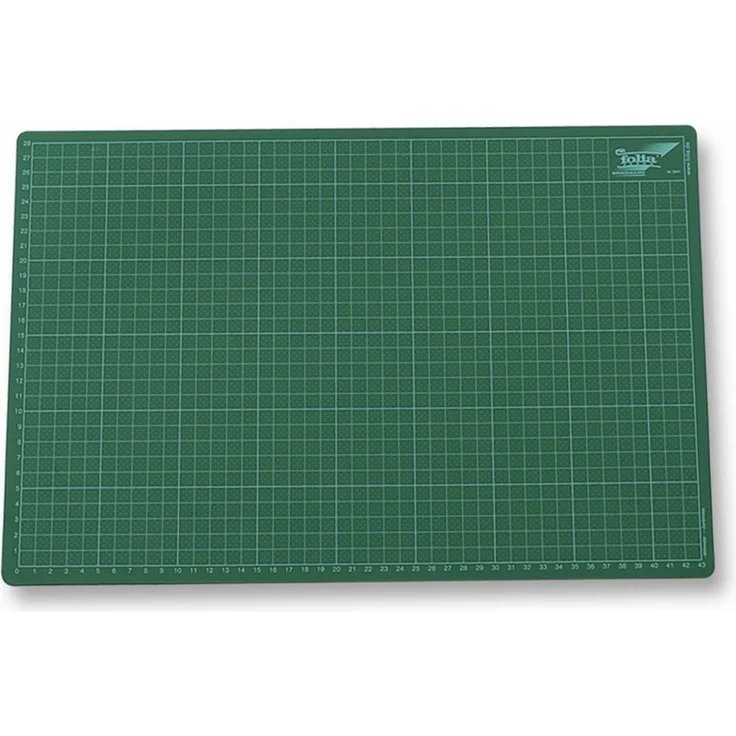 folia 2341 - Schneidunterlage, Bastelunterlage, ca. 30 x 45 cm, mit Gitternetz – Bild 1