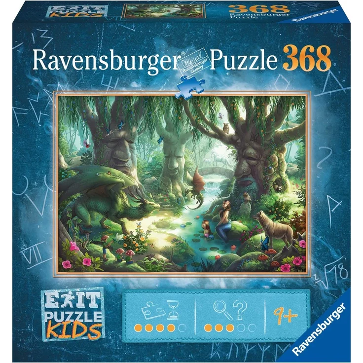 Ravensburger Puzzle 368 Teile Exit Kids Der magische Wald – Bild 1
