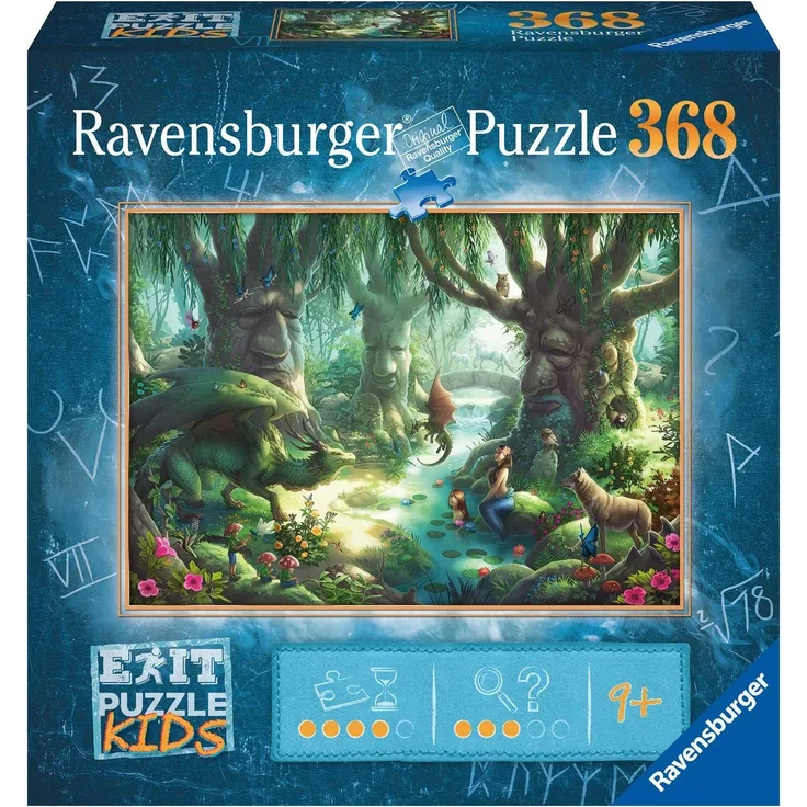 Ravensburger Puzzle 368 Teile Exit Kids Der magische Wald