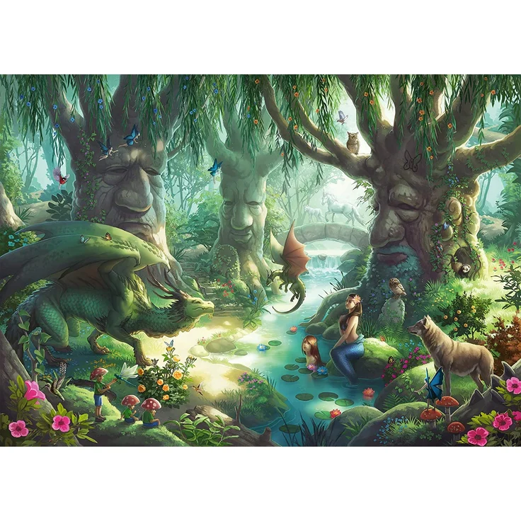 Ravensburger Puzzle 368 Teile Exit Kids Der magische Wald – Bild 3