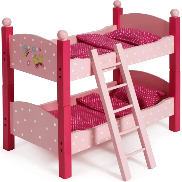Puppen-Etagenbett Papilio pink