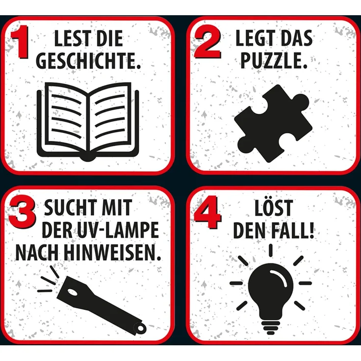 KOSMOS Die drei ??? Krimi-Puzzle Die Villa der Rätsel, 300 Teile - Preisvergleich – Bild 4