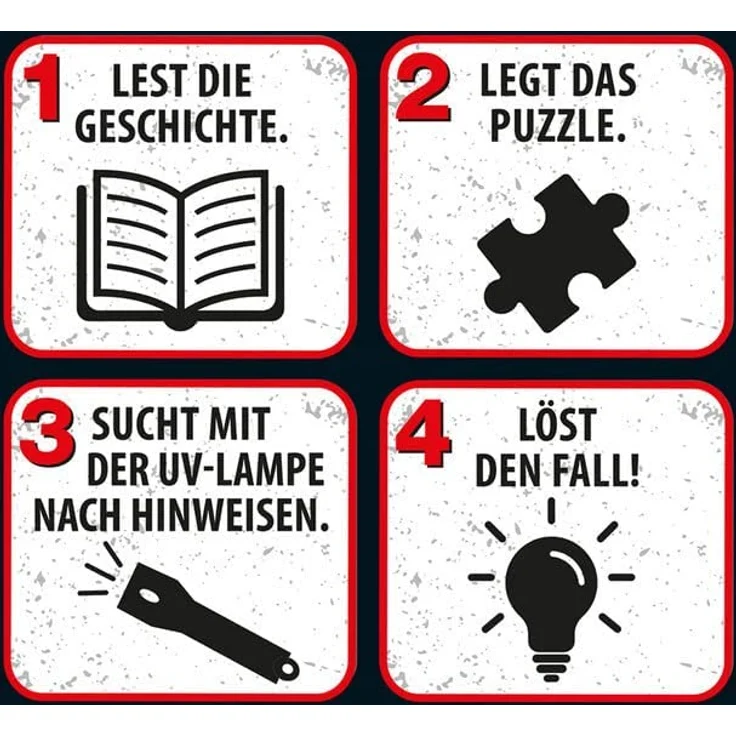KOSMOS Die drei ??? Krimi-Puzzle Die Villa der Rätsel, 300 Teile - Preisvergleich – Bild 14