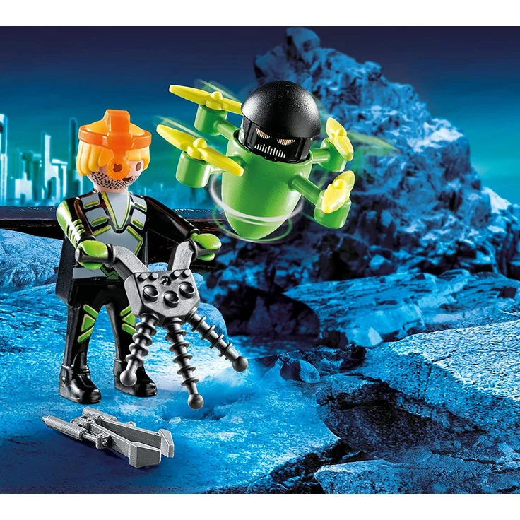 PLAYMOBIL Special Plus 70248 Agent mit Drohne, ab 4 Jahren – Bild 2