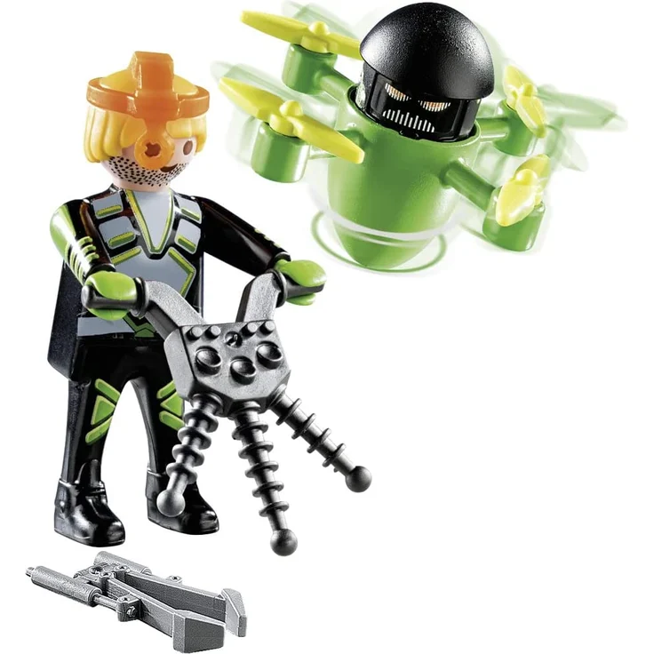 PLAYMOBIL Special Plus 70248 Agent mit Drohne, ab 4 Jahren – Bild 3