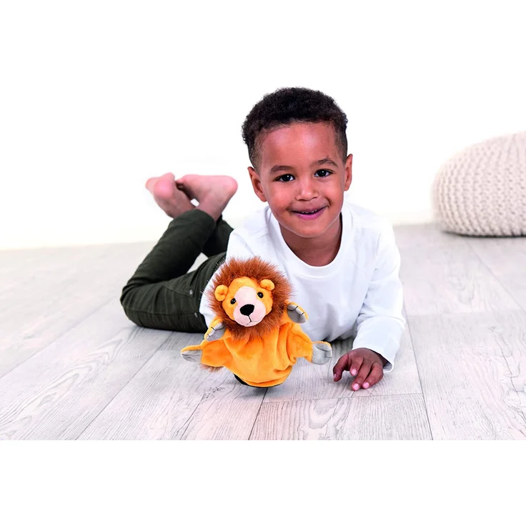 Beleduc 40127 - Handpuppe Löwe, Bewährt im Kindergarten – Bild 6