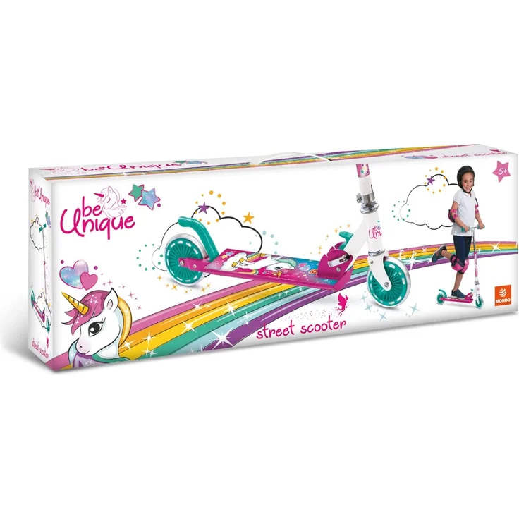 Mondo Toys 28515 Scooter aus Aluminium für Kinder und Mädchen, verstellbar, 2 Räder – Bild 7