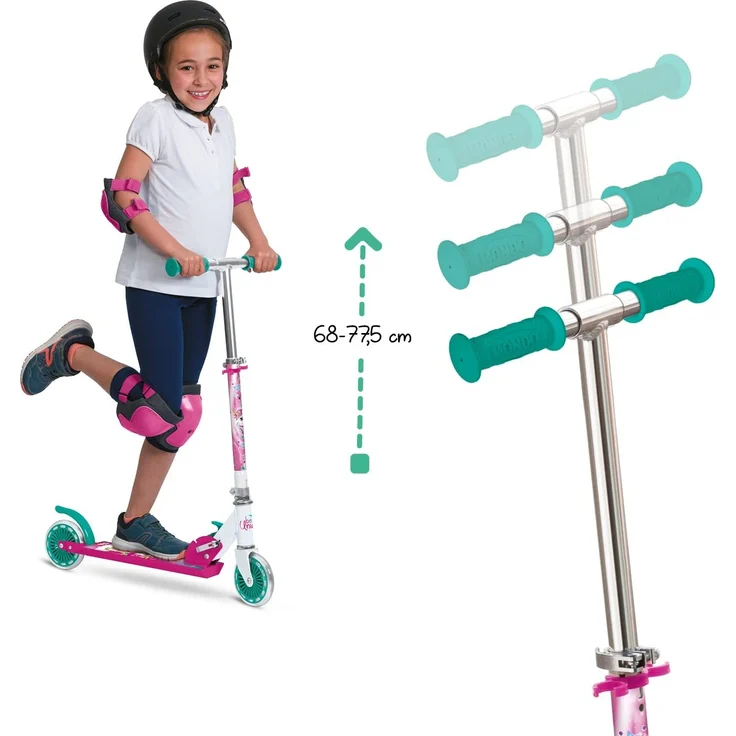Mondo Toys 28515 Scooter aus Aluminium für Kinder und Mädchen, verstellbar, 2 Räder – Bild 4
