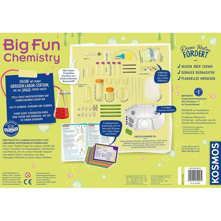 Big Fun Chemistry Experimentier Station – Bild 2