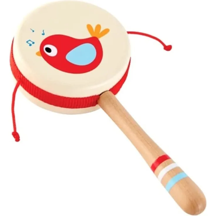 Hape - Trommelrassel mit Zwitschervogel