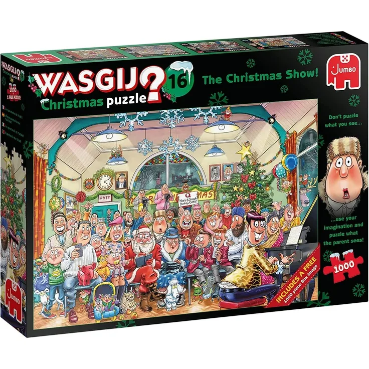 puzzle Wasgij Christmas 16 The Christmas Show 1000 tlg.