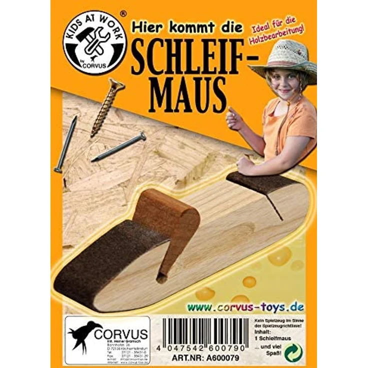 Kinder-Werkzeug Schleifmaus 600079 - Preisvergleich – Bild 2