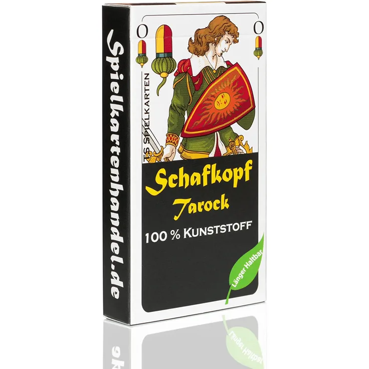 TS Spielkarten Schafkopf Karten aus 100% Kunststoff (Plastik +) bayrisch, wasserfest