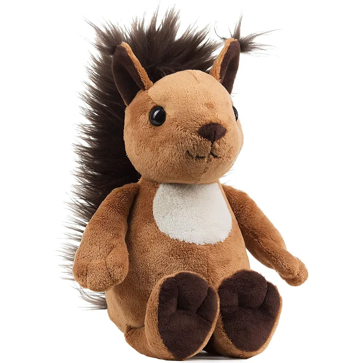 Schaffer Knuddel mich! 5692 Luzy Waldtiere Plüsch Eichhörnchen, braun, Größe L 32 cm