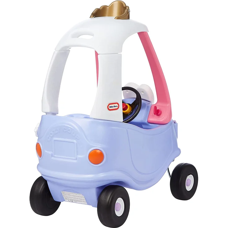 Little Tikes Fairy Cozy Coupe - Rutschfahrzeug mit echter Hupe, klickendem Zündschalter und Tankdeckel - ab 18 Monaten bis 5 Jahre – Bild 2
