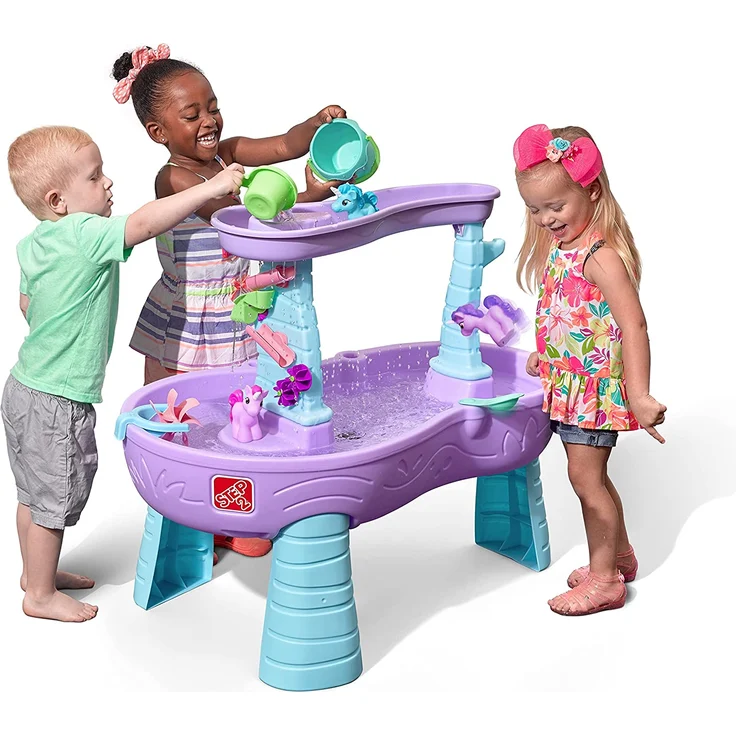 Step 2 Tisch Rain Showers Splash Einhorns, 487299, Violett, Blau, Rosa – Bild 3
