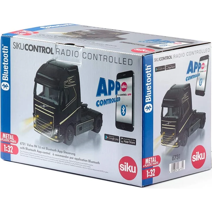 Siku 6731 Control Volvo FH16 mit Bluetooth App-Steuerung, Schwarz – Bild 7