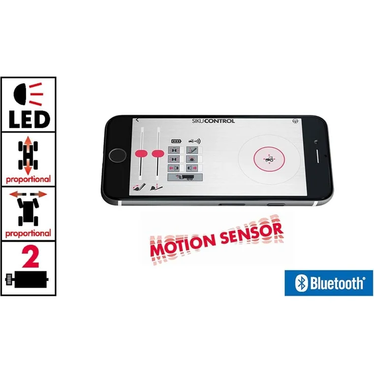 Siku 6731 Control Volvo FH16 mit Bluetooth App-Steuerung, Schwarz – Bild 2