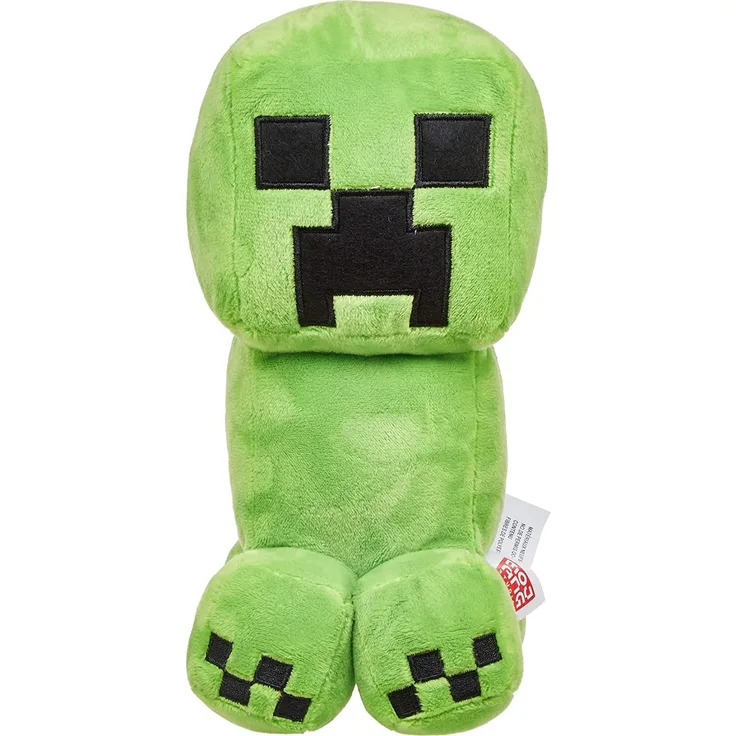 Minecraft HBN40 - Creeper Plüschfigur, ca. 21 cm, weich, Geschenk zum Sammeln für Fans, Spielzeug ab 3 Jahren
