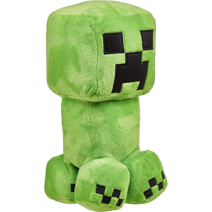 Minecraft HBN40 - Creeper Plüschfigur, ca. 21 cm, weich, Geschenk zum Sammeln für Fans, Spielzeug ab 3 Jahren – Bild 4