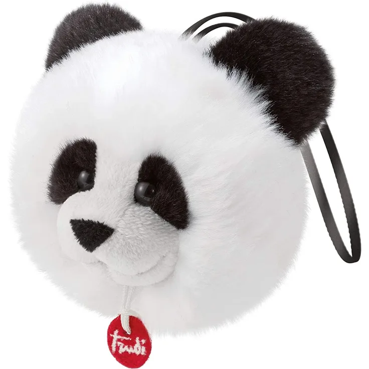 Trudi kuscheltier Charm Panda 10 cm schwarz/weiss
