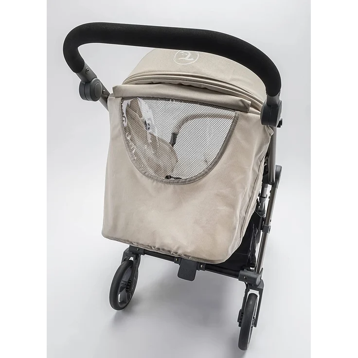 Twistshake Kinderwagen Tour Zusammenklappabar, 0-22 kg, Komparkter Sportwagen, Beige – Bild 3