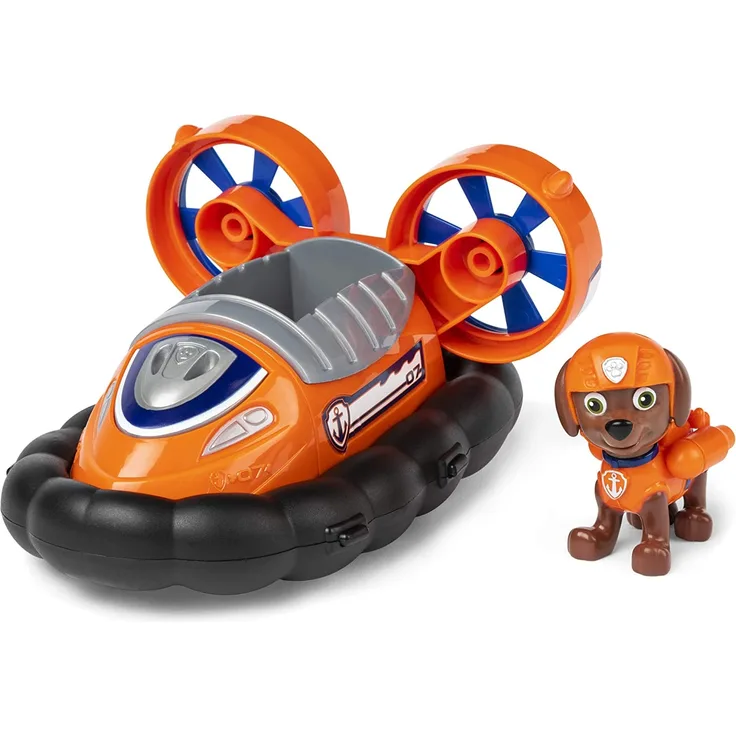 PAW PATROL Auswahl Einsatzfahrzeuge | Basic Fahrzeuge mit Spielfiguren, Figur:Zuma